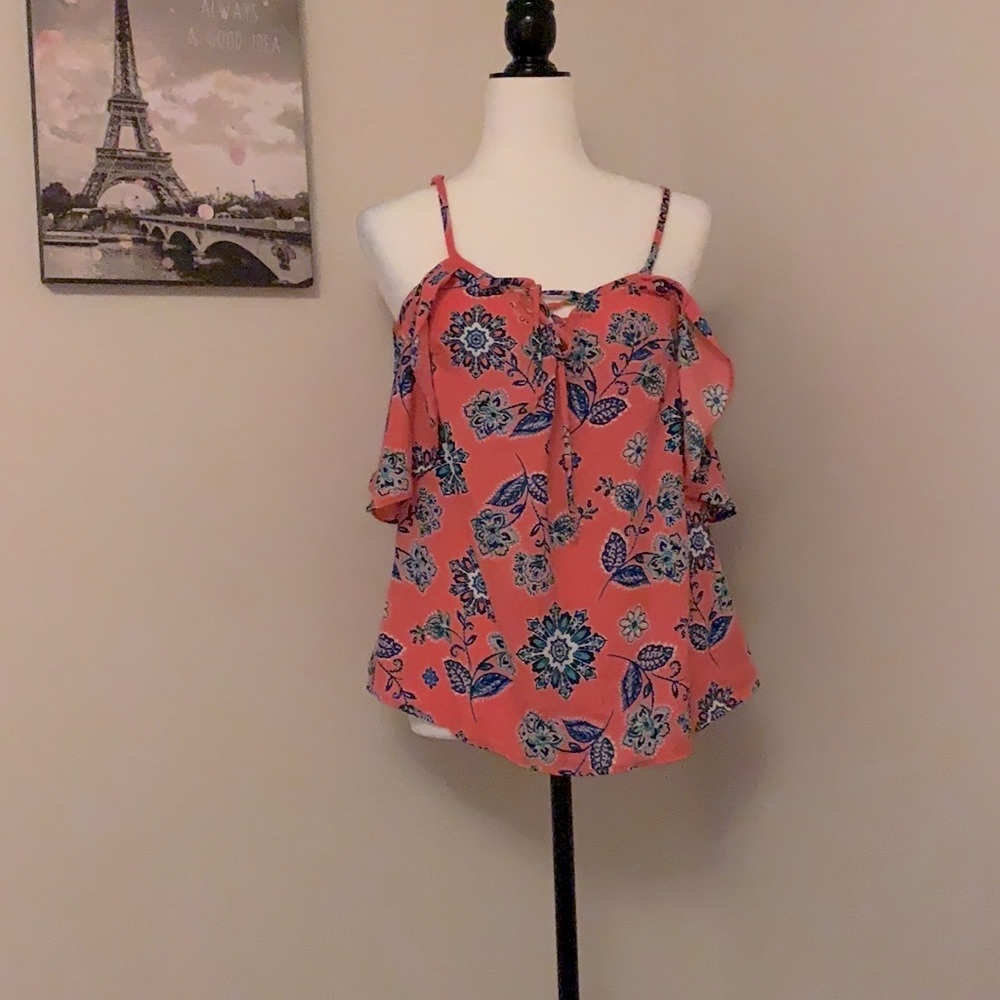 TRIXXI | blouse with cut out shouldera